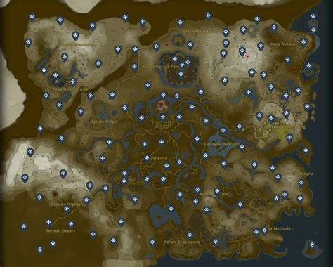 all shrine locations totk